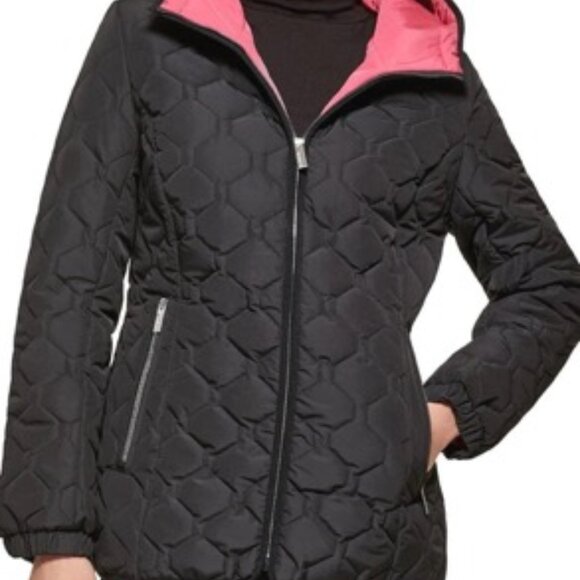 GUESS Women's Short Light-Weight Jacket, QUILTED - Picture 8 of 14